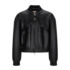 Couture Men's Oversized Vegan Leather Jacket