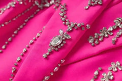 Elegant Embellished Crystal Blazer