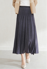 Elegant Plissé Formal Skirt