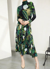 Luxury Plissé Skirt Set