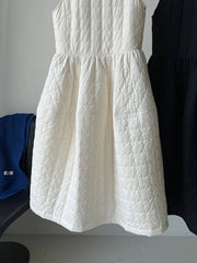 Luxury Quilted Layering Dress