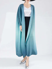 Women's Flowing Pleated Duster