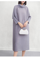 Everyday Casual Pleated Dress