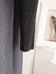 Premium Micro-Pleated Coat