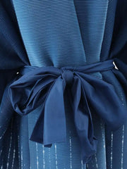Luxury Pleated Travel Cardigan Coat