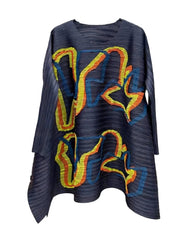 Relaxed Pleated Tunic