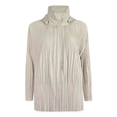Japanese Pleated Hooded Jacket