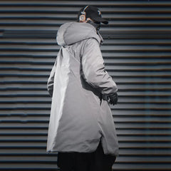 Men's Japanese Streetwear Oversized Hooded Coat