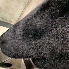 Luxury Fox Fur Zip-Up Coat