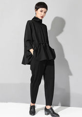 Luxury Drawstring Blouse Top