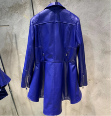 Luxury Sheepskin Asymmetric Jacket
