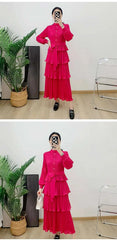 Truly Casual Pleated Blouse Dress