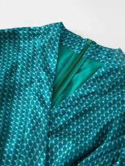 Luxury V-Neck Chiffon Dress