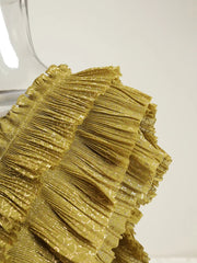 Truly Pleated Sleeveless Top & Skirt