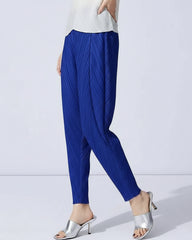 Luxury Pleated Tapered Trousers