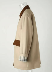 Corduroy Collar Utility Jacket