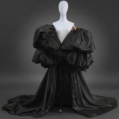 Avant-Garde Taffeta Opera Coat