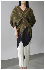 Luxe Accordion Pleated Dress