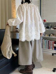 Luxury Japanese-Style Blouse