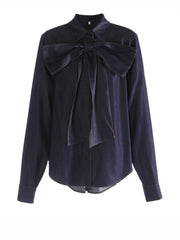 Luxury Detachable Bow Blouse
