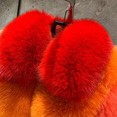 Fox Fur Cropped Jacket