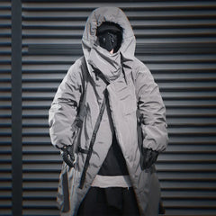 Men's Japanese Streetwear Oversized Hooded Coat