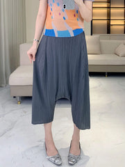 Plissé Japanese Harem Pants