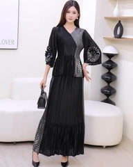 2-Piece Pleated Skirt Set
