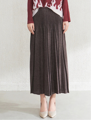 Elegant Plissé Formal Skirt