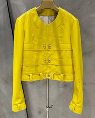 Couture Lambskin Leather Jacket