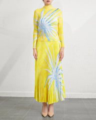 Luxury Plissé Skirt Set