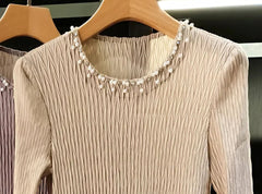 Luxury Bubble Pleated Dress