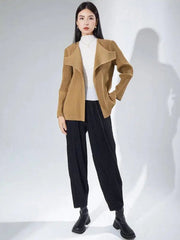 Couture Plisse Convertible Jacket