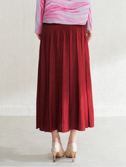 Elegant Plissé Formal Skirt
