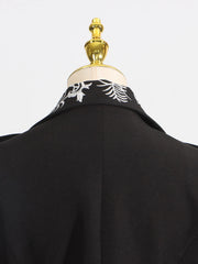 Luxury Floral Embroidered Blazer