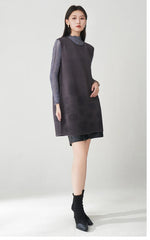 Luxe Day-to-Night Plissé Vest