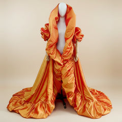 Ruched Custom-Made Opera Cape