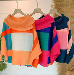 Luxury Pleats Turtleneck Top