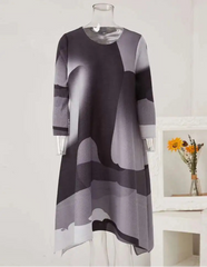 Luxury Asymmetric Kaftan Dress