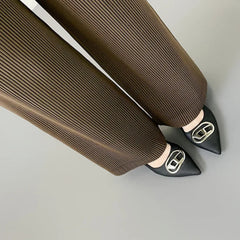 Women's Pleated Luxury Pants