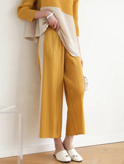 Luxury Plissé Top & Pant Set