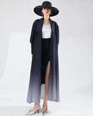 Luxury Plisse Longline Cardigan