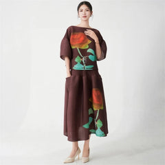 Luxury Pleated Skirt 2-Piece Set