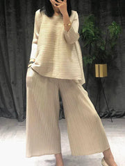 Elegant Truly Pleated Co-ord Set