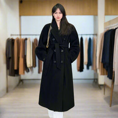 Luxury Cashmere Wool Long Coat