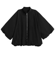 Women's Luxe Lightweight Oversized Bomber Jacket