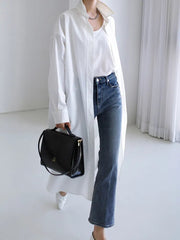 Anastasia Casual Long Oversized Blouse