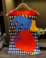 Luxury Pleated Sleeveless Top