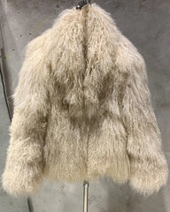Curly Shearling Lamb Coat