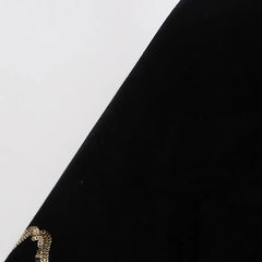 Luxury Velvet Cropped Jacket